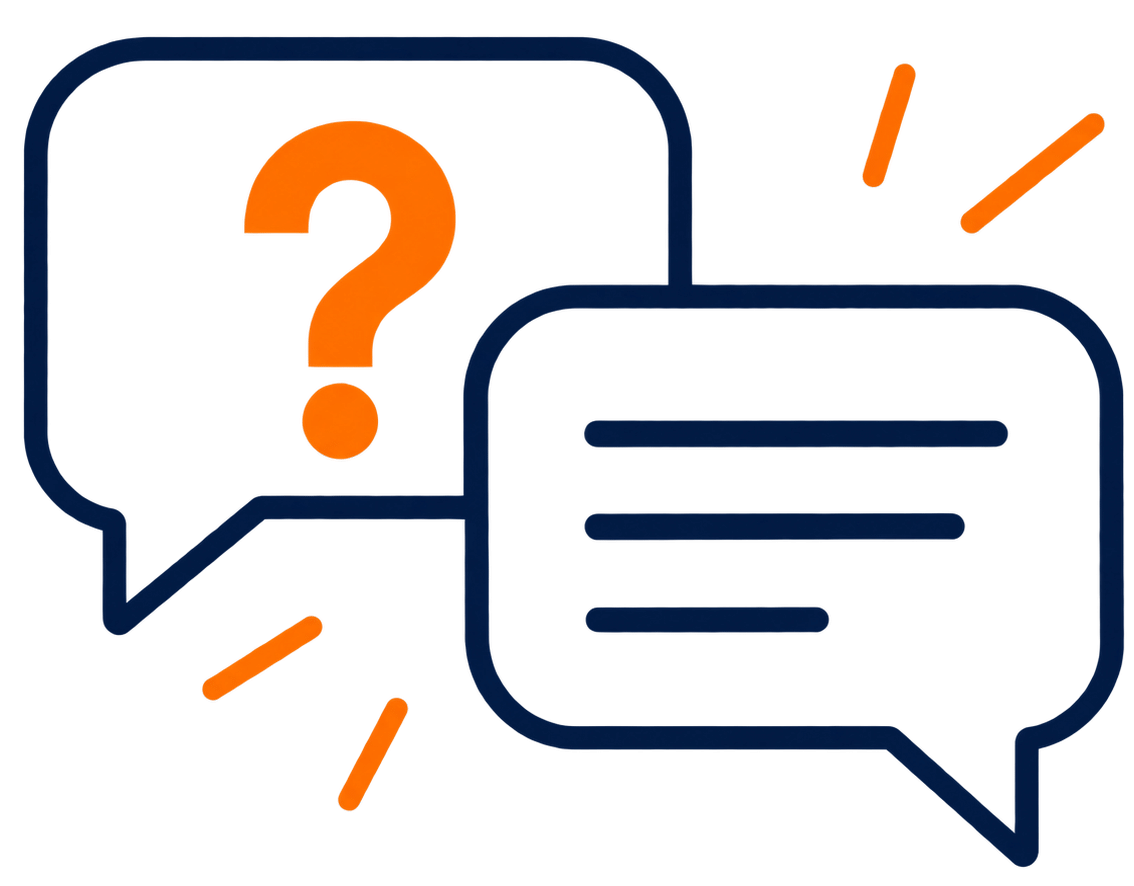 FAQ Talk Bubble Graphic